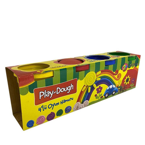 Play-dough Oyun Hamuru 4 Renk 480 G