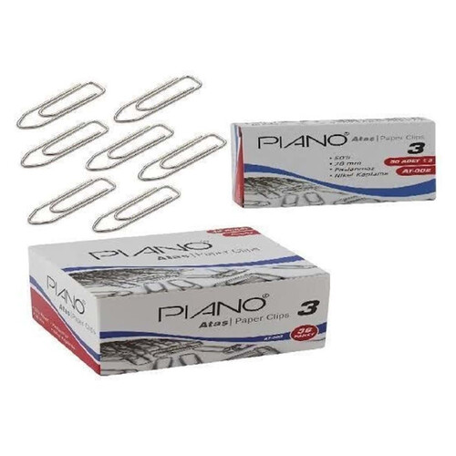 Piano Paslanmaz Ataş 50 Li
