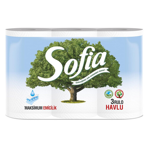 Sofia Kağıt Havlu 3 Lü