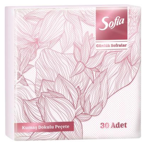 Sofıa Decor Pecete 50 Lı Pembe