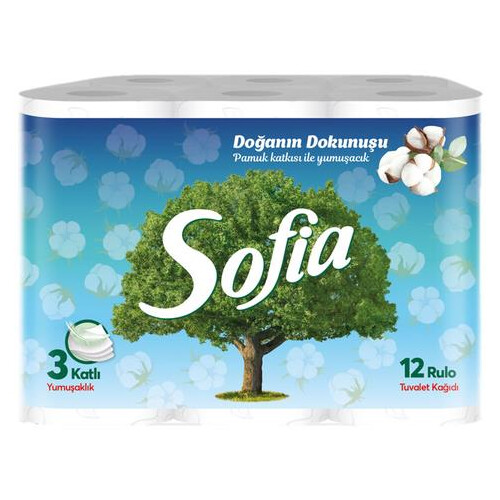 Sofia Tuvalet Kağıdı 12'li