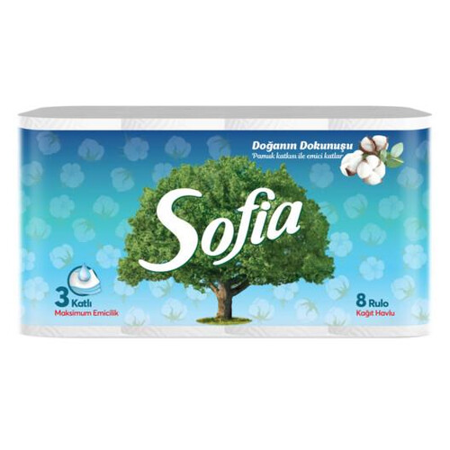 Sofia Kağıt Havlu 8 Li