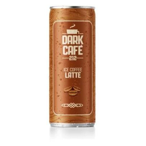 Dark Blue Latte Coffee 250 Ml