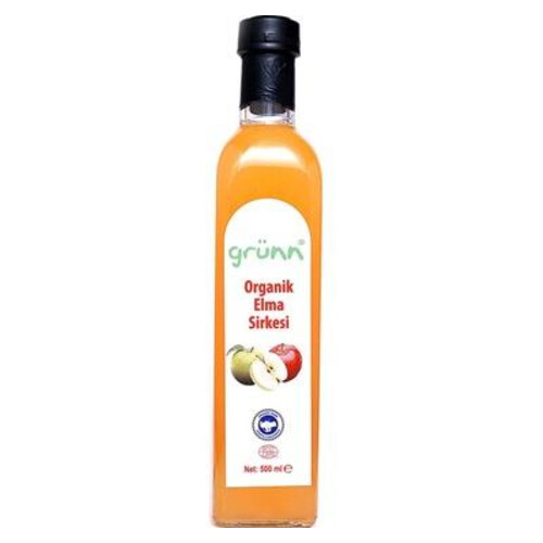Grünn Organik Elma Sirkesi 500ml.