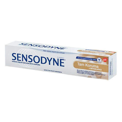 Sensodyne Tam Korumalı Beyazlatıcı Diş Macunu 75 Ml.