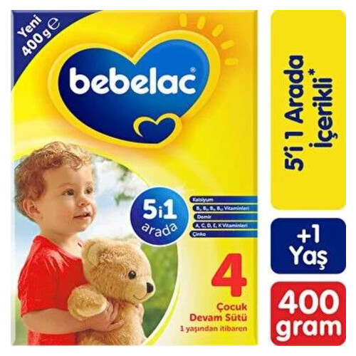 Bebelac Çocuk Devam Sütü 4 400 Gr