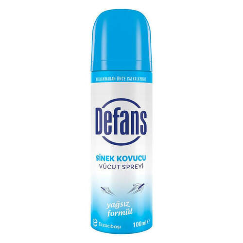 Defans Yağsız Formül Vücut Spreyi 100 Ml