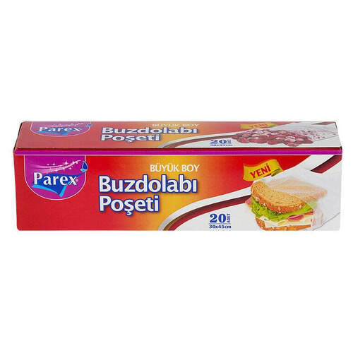 Parex Buzdolabı Posetı Buyuk Boy 15 Lı