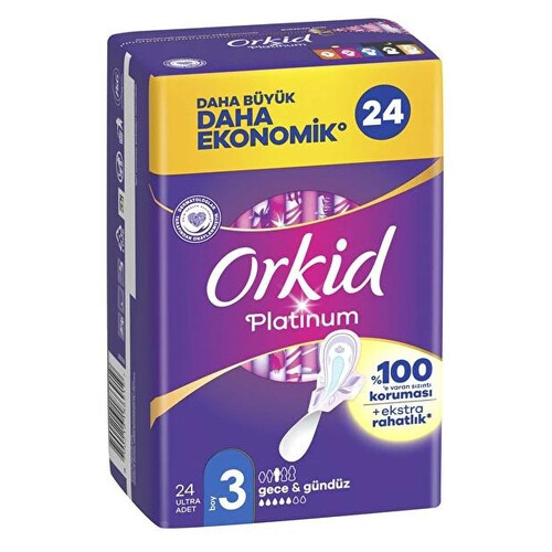 Orkid Platinum Gece Gündüz 24'lü