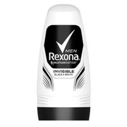 Rexona Invısıble Black Whıte Roll On Deodorant 50 Ml