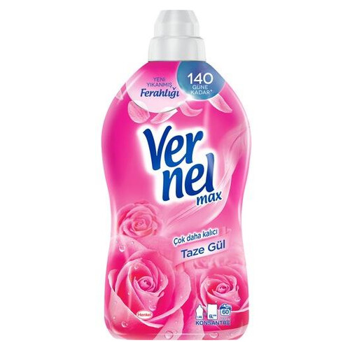 Vernel Max Konsantre Parfüm Gülün Büyüsü Yumuşatıcı 1440 Ml.