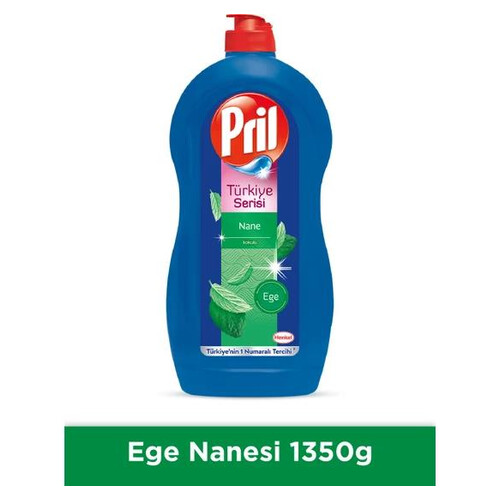 Pril Üçlü Güç Ege Nanesi Sıvı Bulaşık Deterjanı 1350 Ml