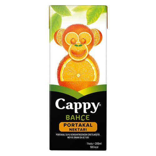 Cappy Meyve Suyu Portakal 200 Ml