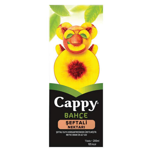 Cappy Meyve Suyu Şeftali 200 Ml.