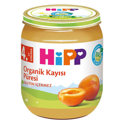 Hipp Organik Kayısı Püresi 125 Gr.