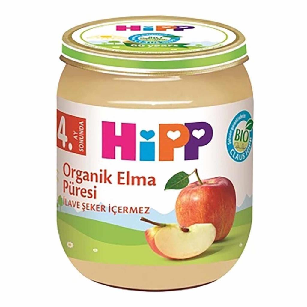 Hipp Organik Elma Püresi 125gr.