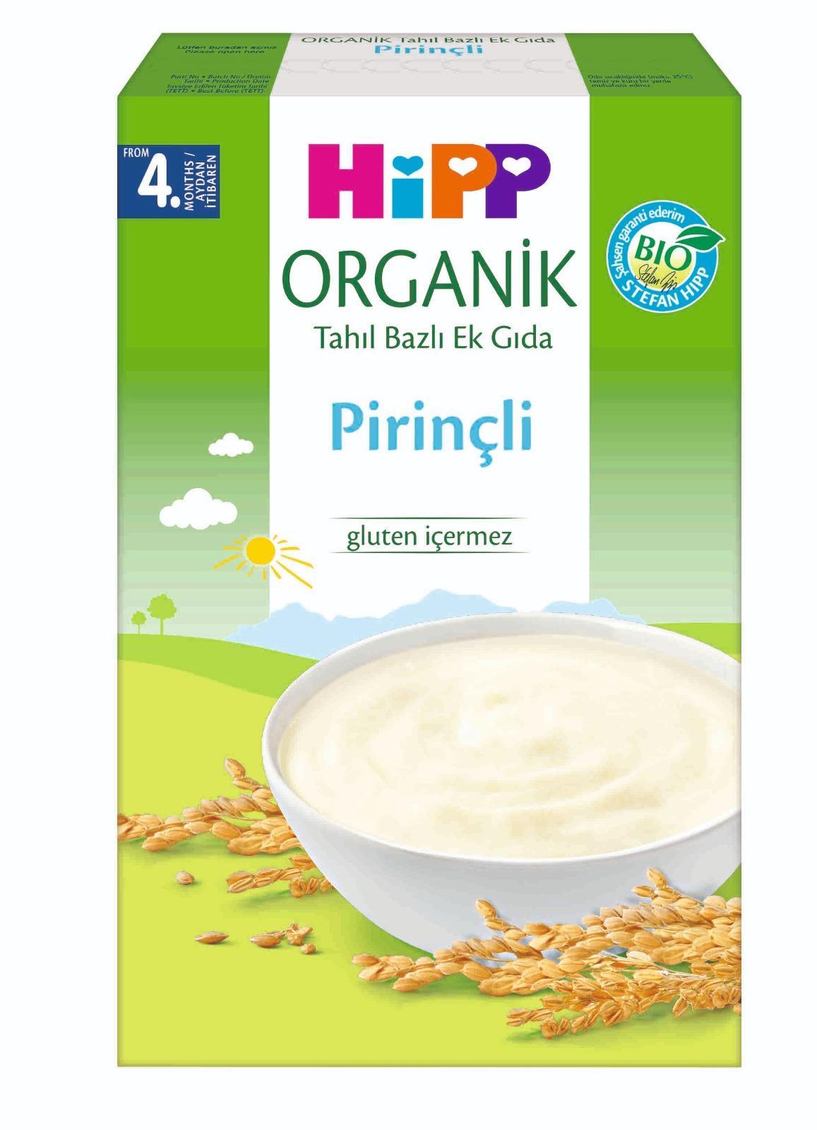 Hipp Organik Pirinçli 200 Gr.