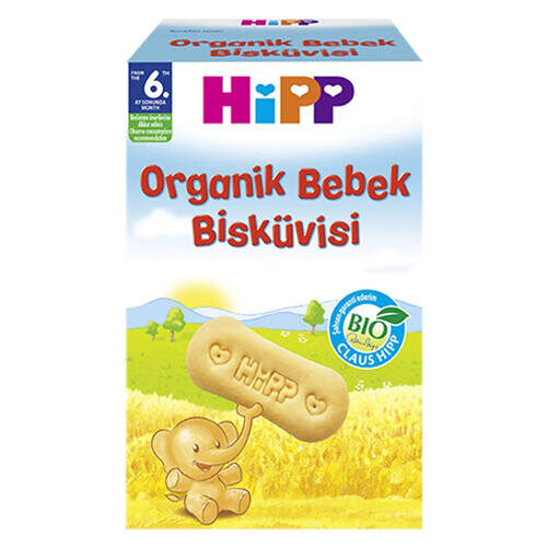 Hipp Organik Bebek Bisküvisi 150 Gr.