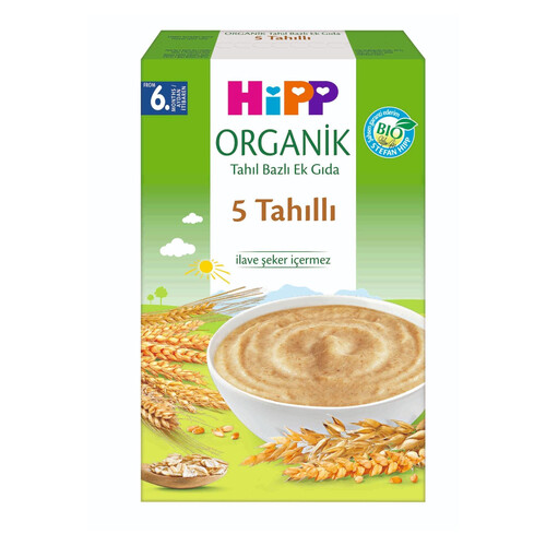 Hipp Organik 5 Tahıllı 200 Gr.