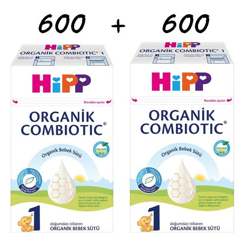 Hipp 1 Organik Combiotik 600+ 600 Gr